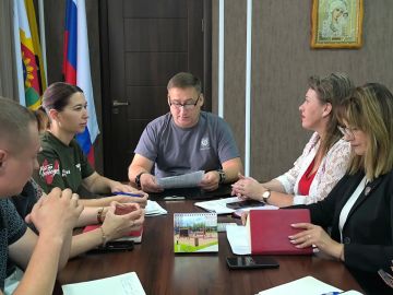 Сегодня на утреннем совещании обсудили прохождение голосования на территории нашего округа