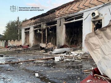 В городе Запорожье ночь была громкой