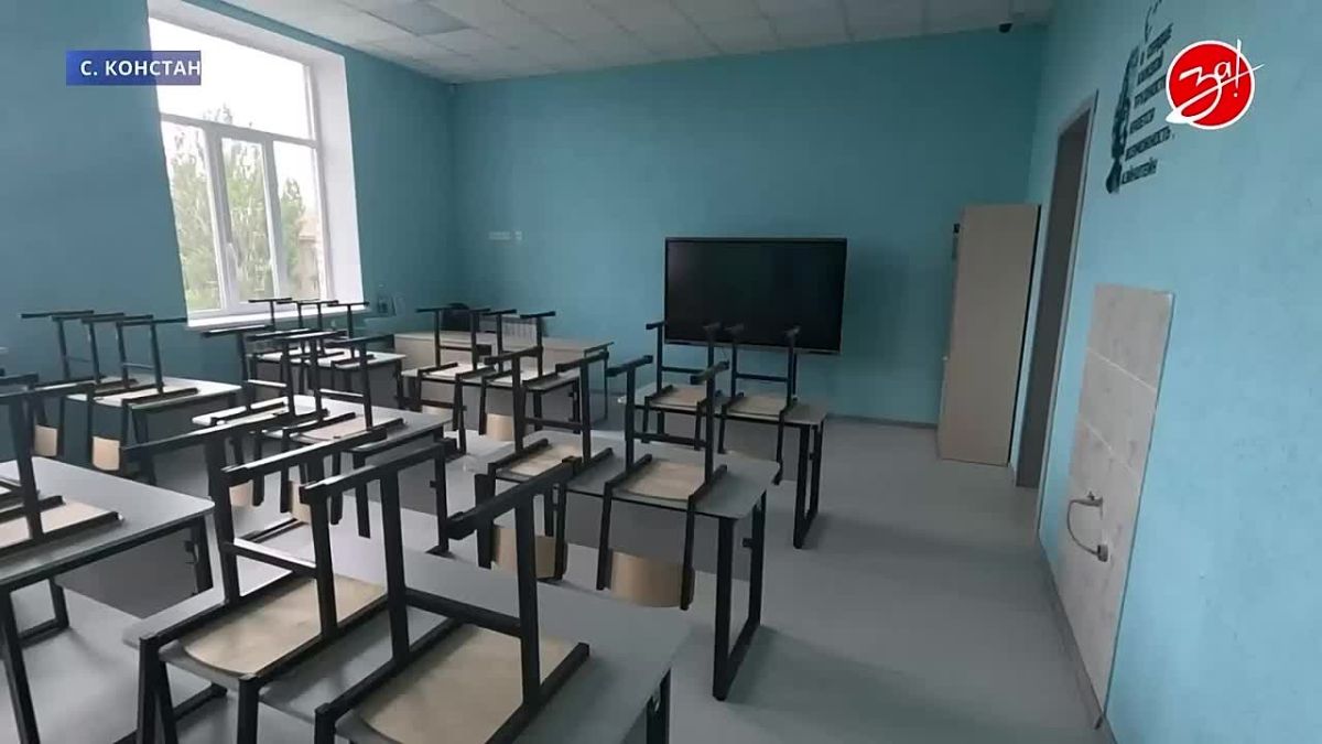 В Запорожской области продолжается капитальный ремонт школ