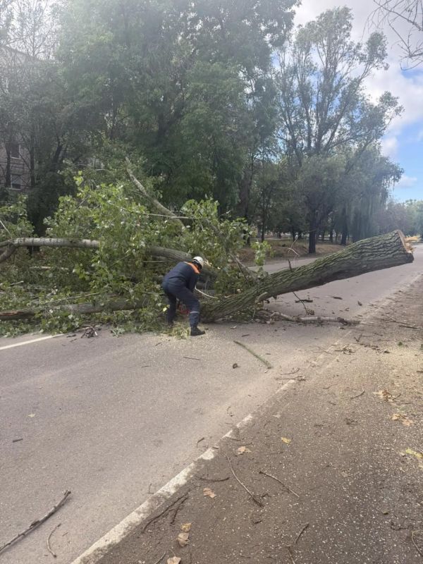 Сегодня, в следствии ночного урагана, на утреннем совещании, Главой Токмакского муниципального округа Александром Калмыковым совместно с шеф-регионом Пензенской области было принято решение об оперативной организации работ... Сегодня, в следствии ночного урагана, на утреннем совещании, Главой Токмакского муниципального округа Александром Калмыковым совместно с шеф-регионом Пензенской области было принято решение об оперативной организации работ...