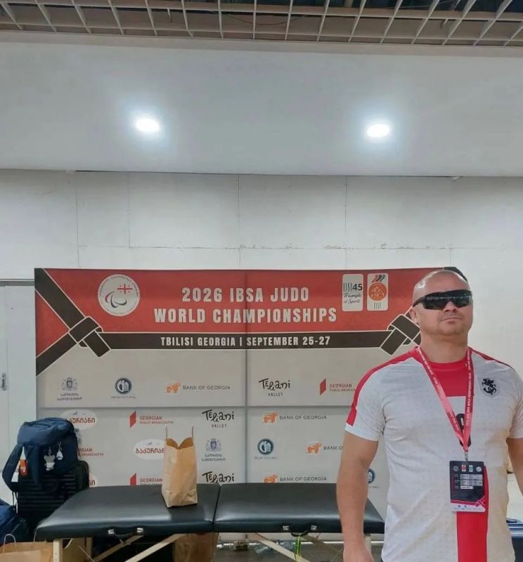Спортсмен Запорожской области Ярослав Андриевский на чемпионате мира по дзюдо спорт слепых!
