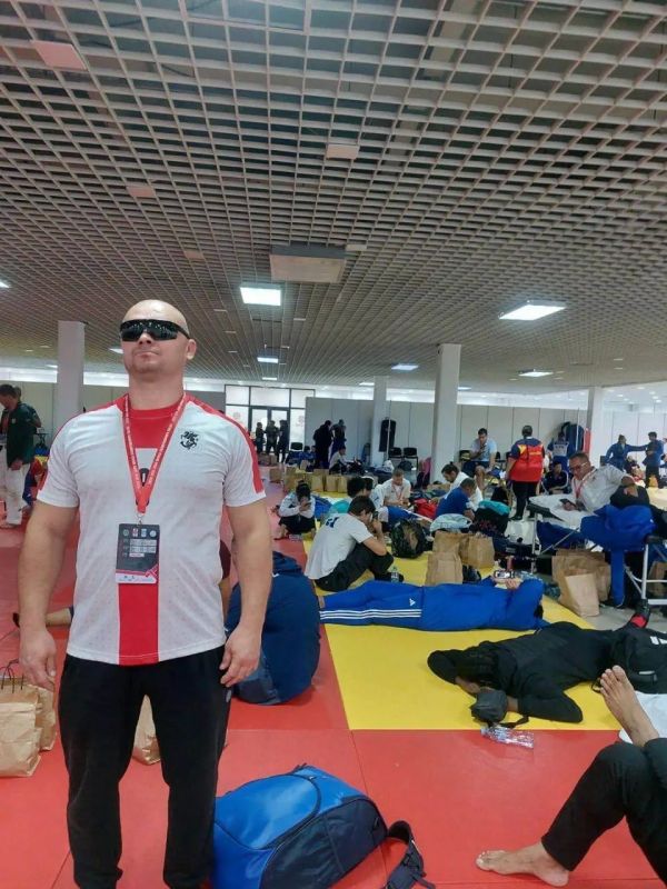 Спортсмен Запорожской области Ярослав Андриевский на чемпионате мира по дзюдо спорт слепых! Спортсмен Запорожской области Ярослав Андриевский на чемпионате мира по дзюдо спорт слепых!