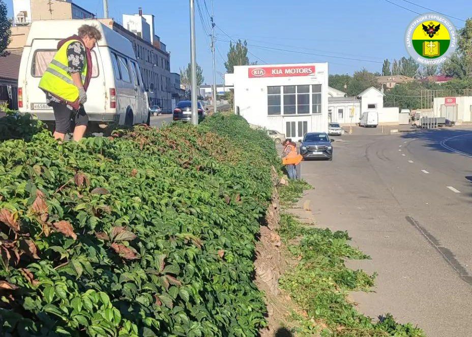 В Мелитополе продолжаются работы по благоустройству общественных территорий В Мелитополе продолжаются работы по благоустройству общественных территорий