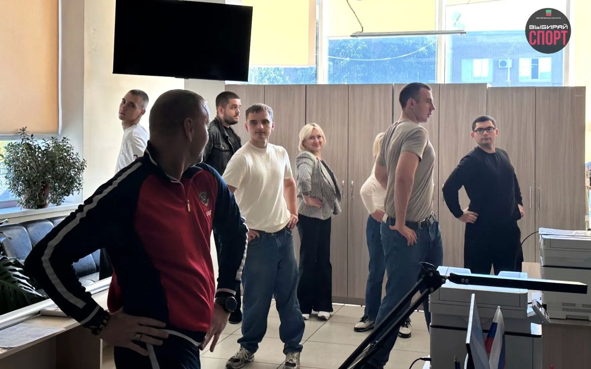 Сотрудники Территориального управления Росимущества в Запорожской области приняли участие в производственной гимнастике в преддверии празднования Дня воссоединения Запорожской области с Российской Федерацией! Сотрудники Территориального управления Росимущества в Запорожской области приняли участие в производственной гимнастике в преддверии празднования Дня воссоединения Запорожской области с Российской Федерацией!