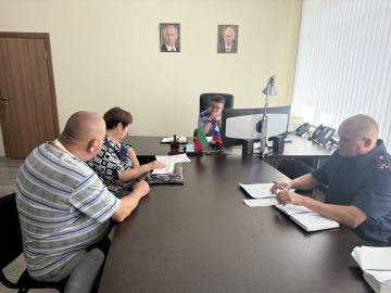 Руководитель СУ СК России по Запорожской области провёл тематический приём граждан