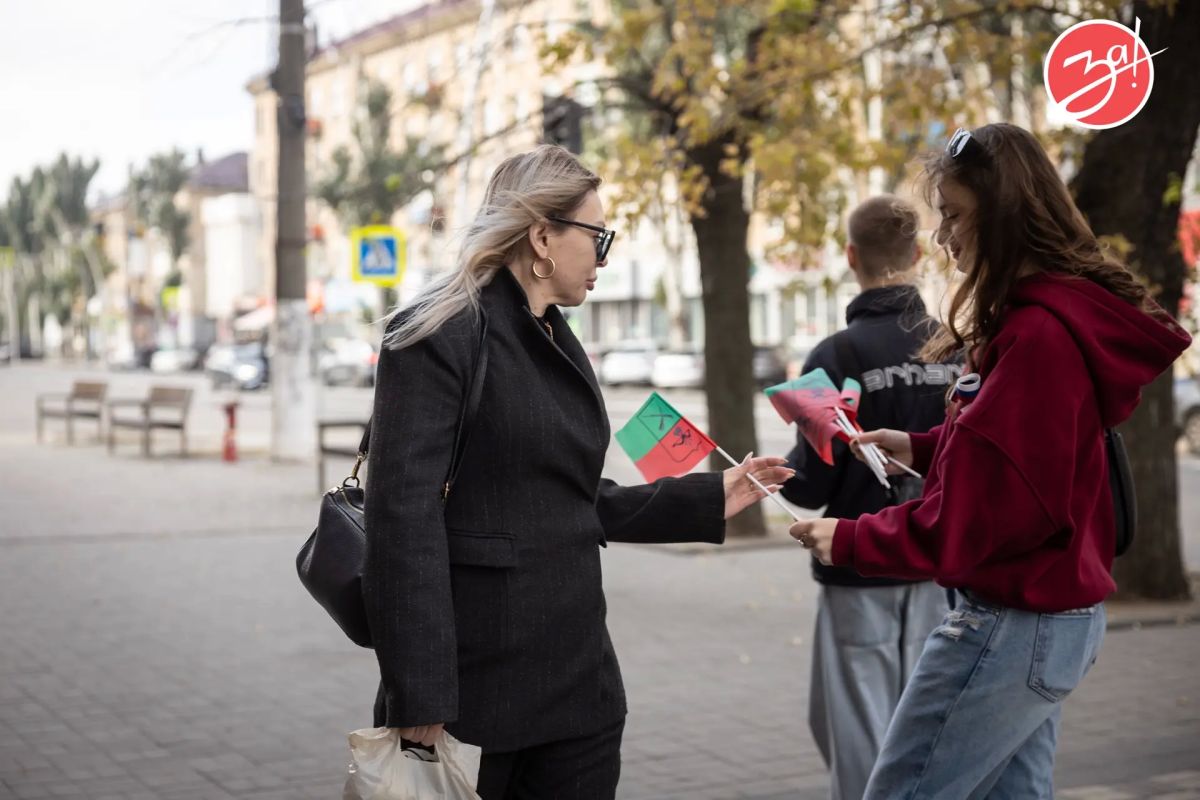 «Волонтёры Победы» провели патриотическую акцию «Волонтёры Победы» провели патриотическую акцию