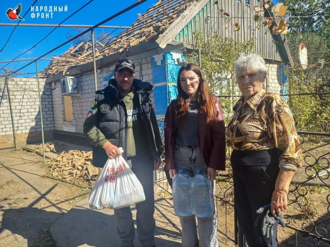 Помощь пришла по адресу — продуктовые наборы доставлены Помощь пришла по адресу — продуктовые наборы доставлены