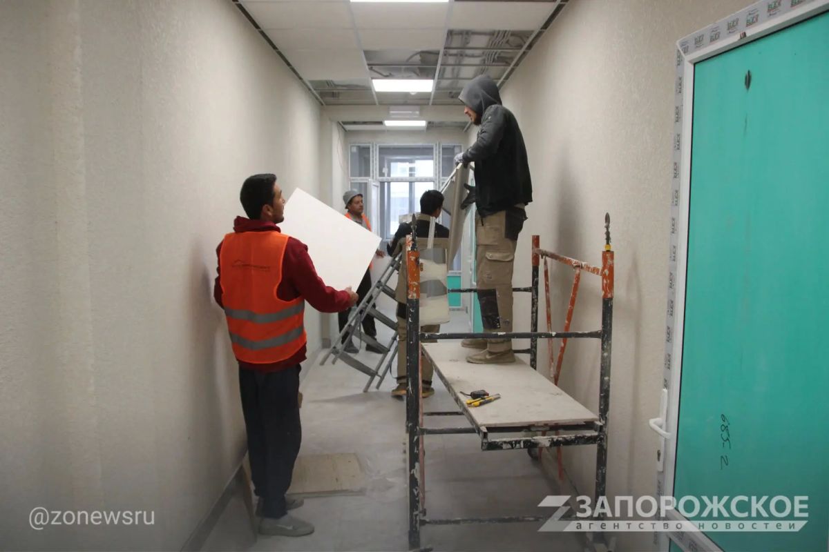 ЭКСКЛЮЗИВ Капитальный ремонт Мелитопольской детской художественной школы выполнен на 85 процентов