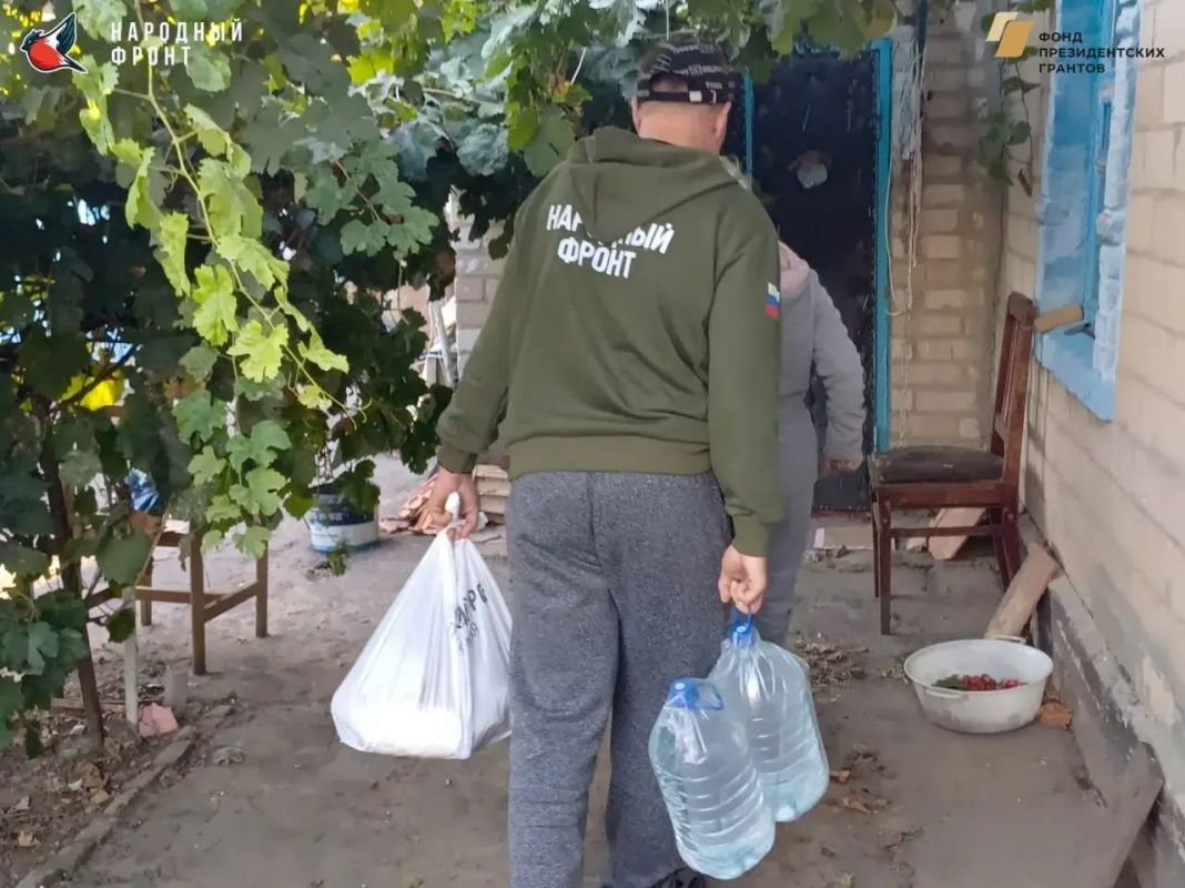Помощь пришла по адресу — продуктовые наборы доставлены Помощь пришла по адресу — продуктовые наборы доставлены