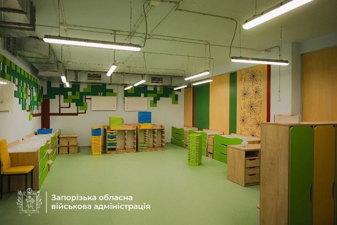 В оккупированной Запорожской области открыли первый подземный детский сад, — укроСМИ В оккупированной Запорожской области открыли первый подземный детский сад, — укроСМИ