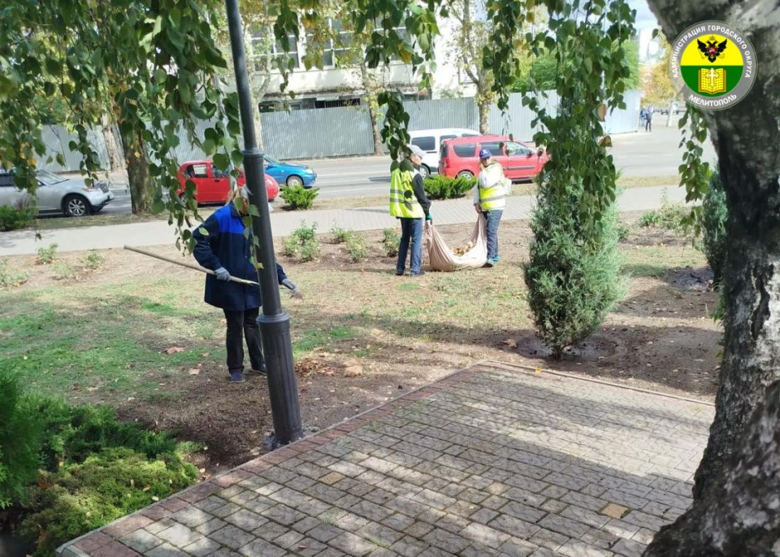 В Мелитополе продолжаются работы по благоустройству общественных территорий В Мелитополе продолжаются работы по благоустройству общественных территорий