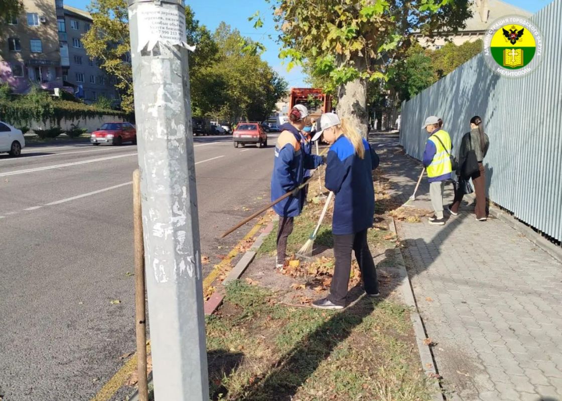 В Мелитополе продолжаются работы по благоустройству общественных территорий В Мелитополе продолжаются работы по благоустройству общественных территорий