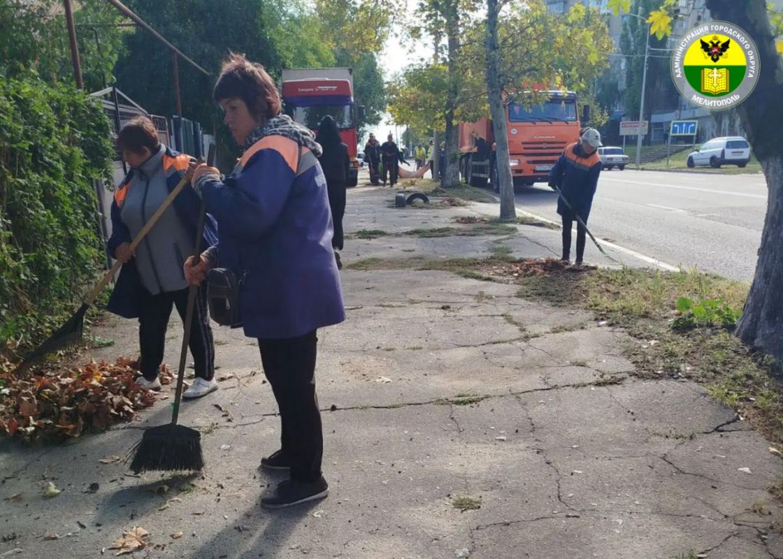 В Мелитополе продолжаются работы по благоустройству общественных территорий В Мелитополе продолжаются работы по благоустройству общественных территорий