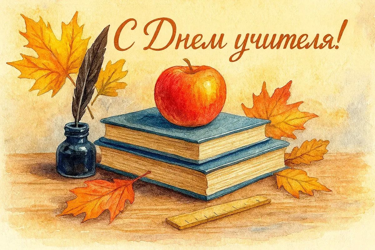 С Днём учителя! Уважаемые педагоги, преподаватели физической культуры и тренеры-преподаватели!