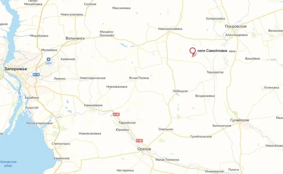 Российские военные освободили Самойловку в Запорожской области