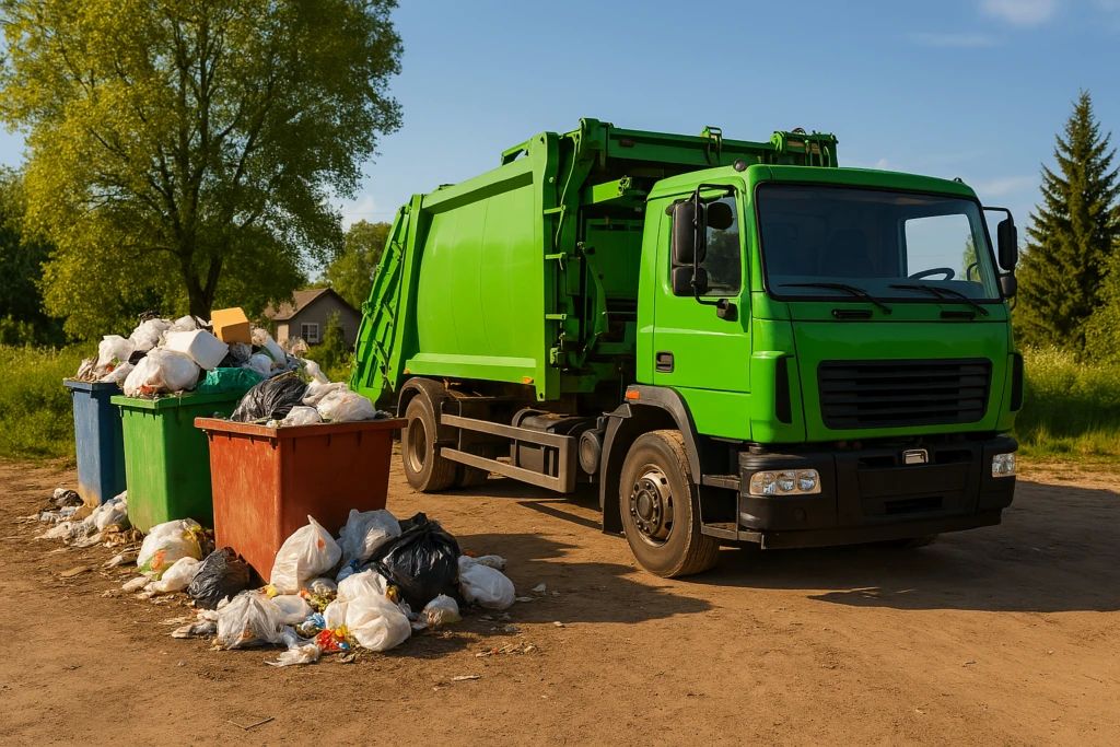 Вывоз ТКО временно приостанавливается на территории сел Приморского МО