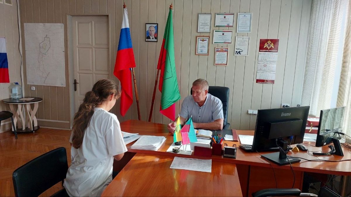 В Кирилловском теротделе прошёл плановый приём граждан