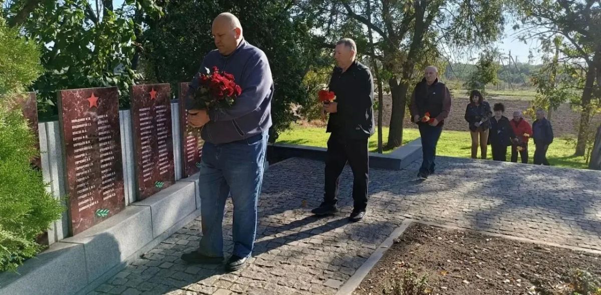 В селе Константиновка почтили память воинов-освободителей