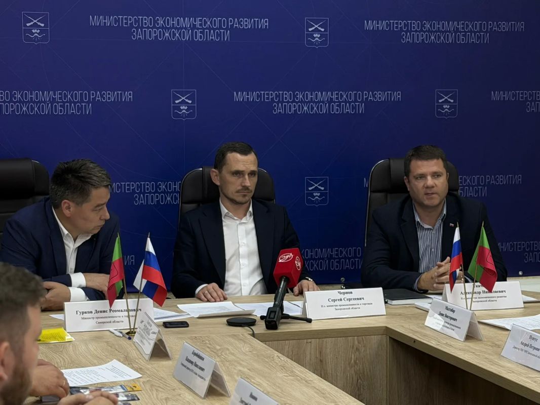 Делегация Самарской области посетила Запорожскую область Делегация Самарской области посетила Запорожскую область