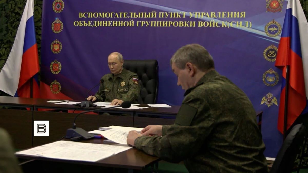 Освобождение Доброполья, ликвидация котла в Харьковской области, зона безопасности не предмет переговоров и продолжение массированных ударов по Украине: Владимир Путин провел совещание с военными Освобождение Доброполья, ликвидация котла в Харьковской области, зона безопасности не предмет переговоров и продолжение массированных ударов по Украине: Владимир Путин провел совещание с военными