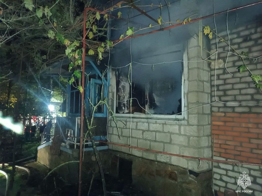 При пожаре в Бердянском муниципальном округе погиб мужчина