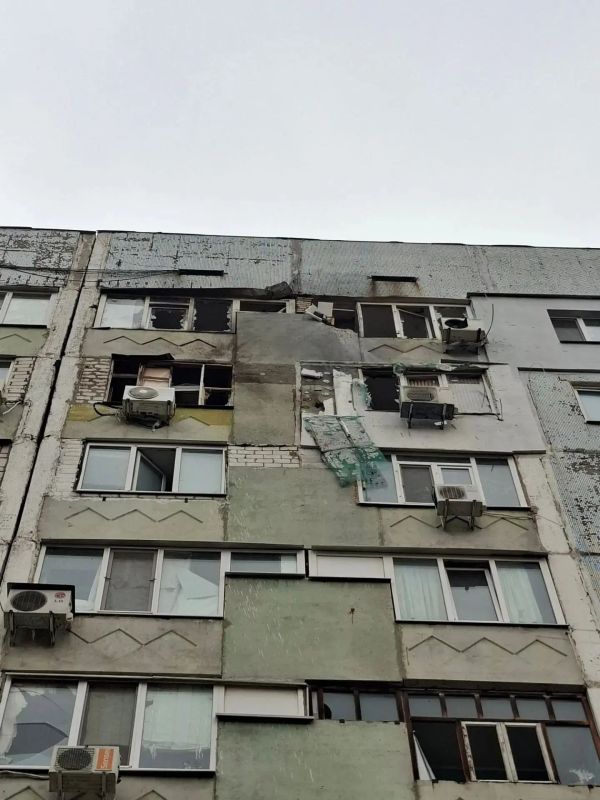 ВСУ ударили по многоквартирному дому в Энергодаре