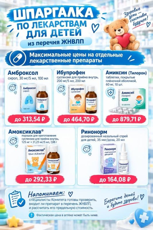 Предельные надбавки на жизненно необходимые лекарства в 2026 - 2027 году останутся без изменений Предельные надбавки на жизненно необходимые лекарства в 2026 - 2027 году останутся без изменений