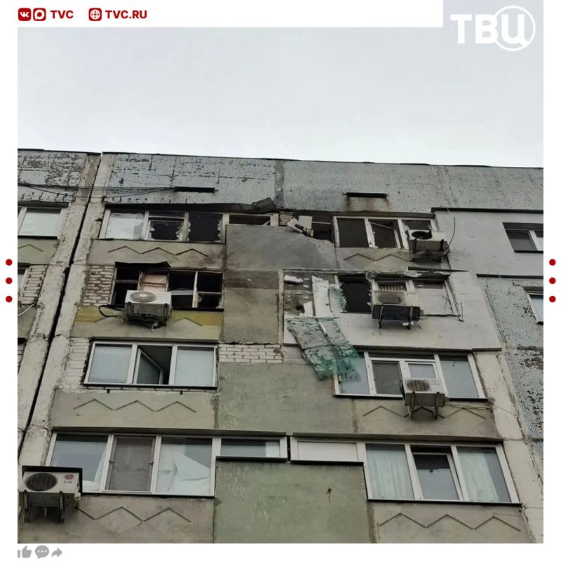 Дрон ВСУ залетел в квартиру в Энергодаре