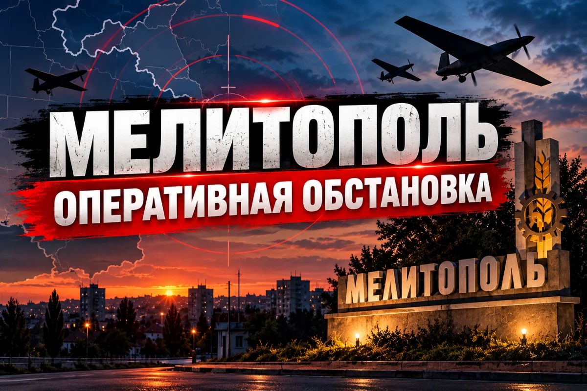 Ночная атака БПЛА на Мелитополь: попытка оставить город без света, тепла и воды