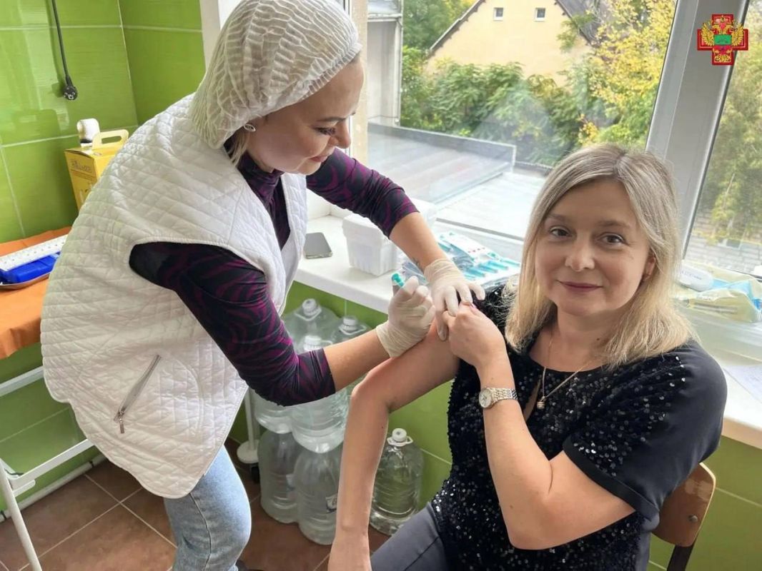 В Бердянском медицинском колледже прошла вакцинация от гриппа