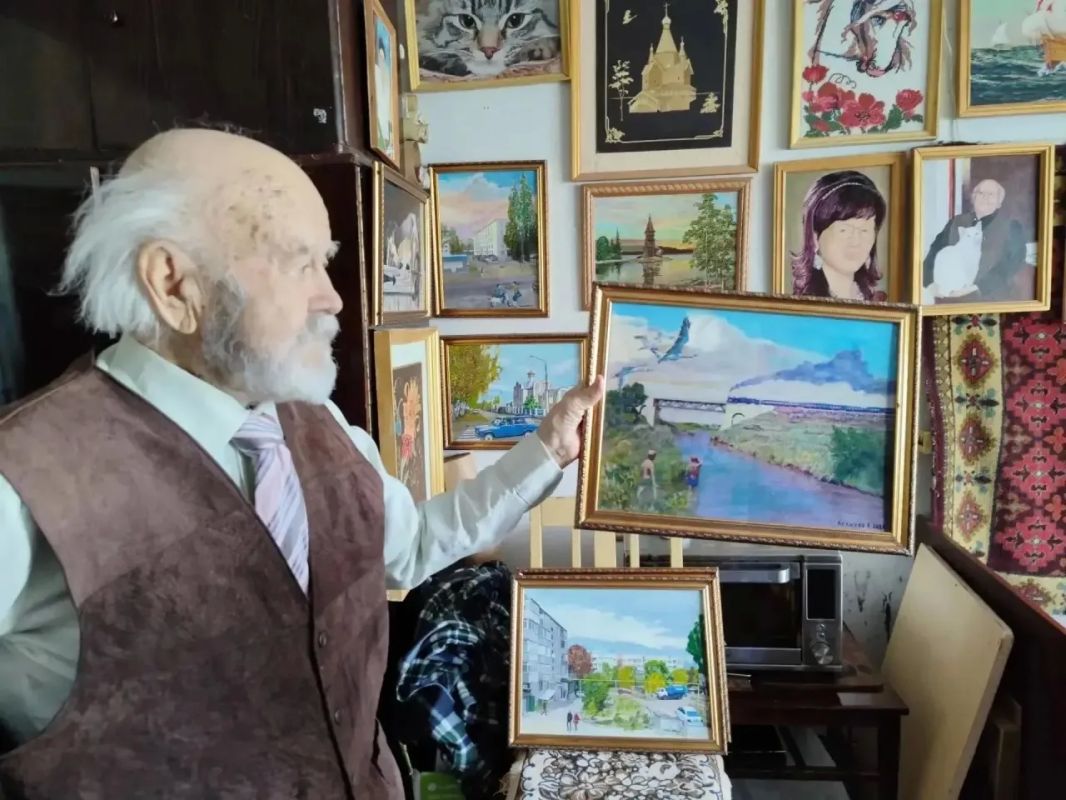 Пологи чествуют юбиляра: Анатолию Величко — 91! Пологи чествуют юбиляра: Анатолию Величко — 91!