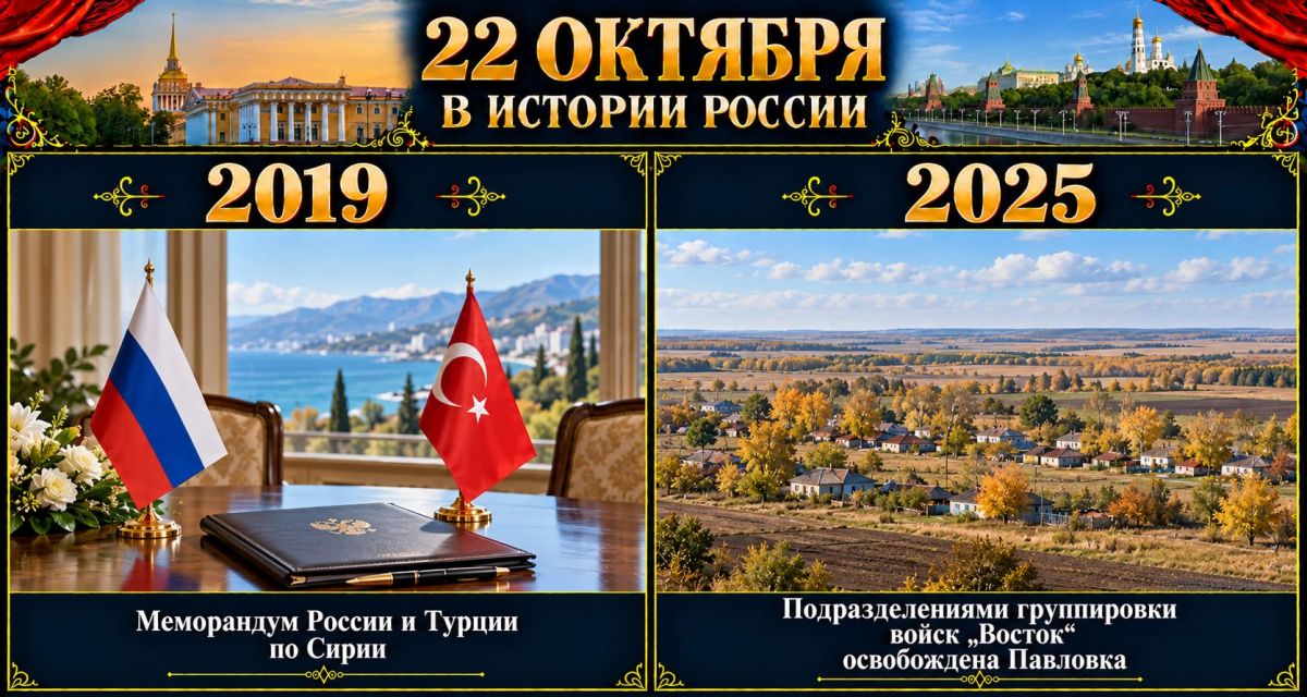 22 октября в истории России 22 октября в истории России