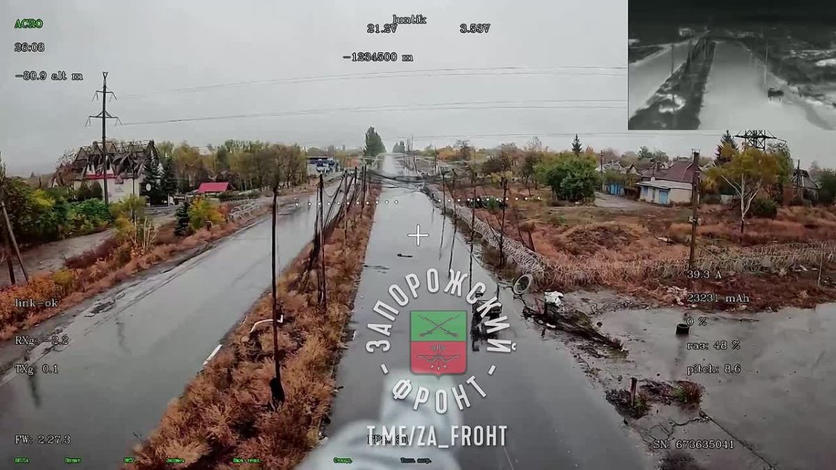 Очередные кадры уничтожения НРТК ВСУ оператором войск БПС 72 бригады в Краматорске!
