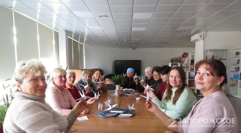 День белых журавлей прошел в Энергодаре