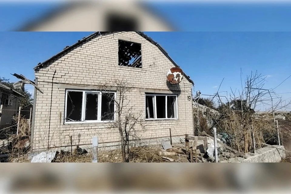 Шефы из Марий Эл отремонтировали дом в Куйбышево, пострадавший от обстрела