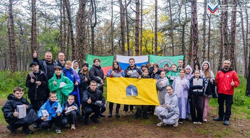 Молодежь из Запорожской области приняла участие в турслете